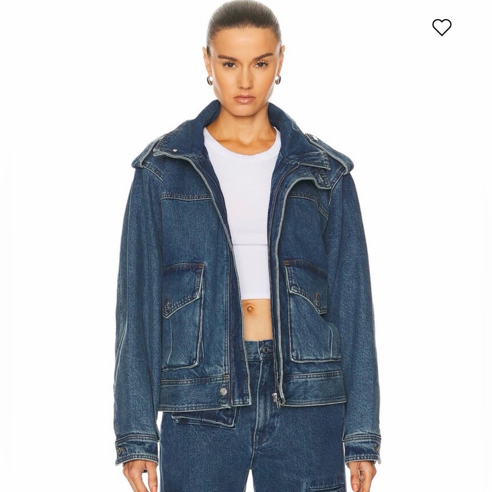 GRLFRND Arden Cargo Denim Jacket
